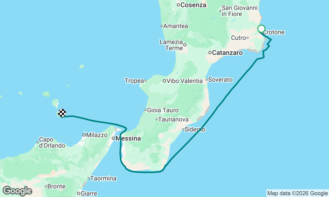 Voyage map