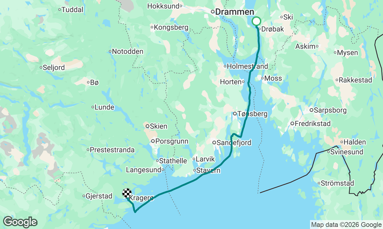 Voyage map