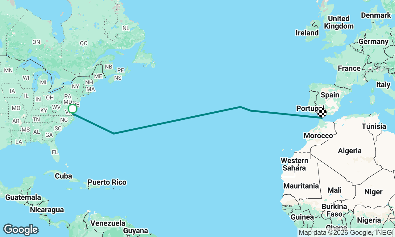 Trans Atlantic East Bound