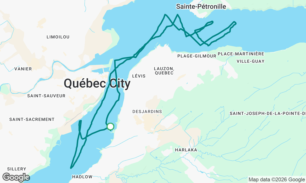Voyage map
