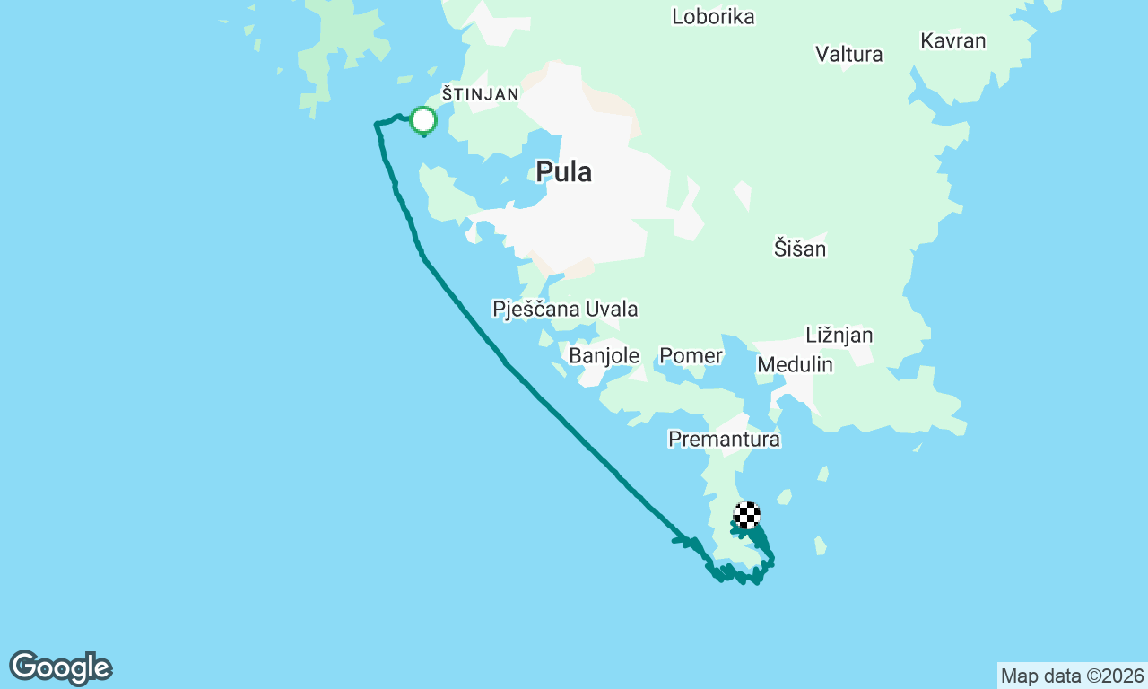 Voyage map