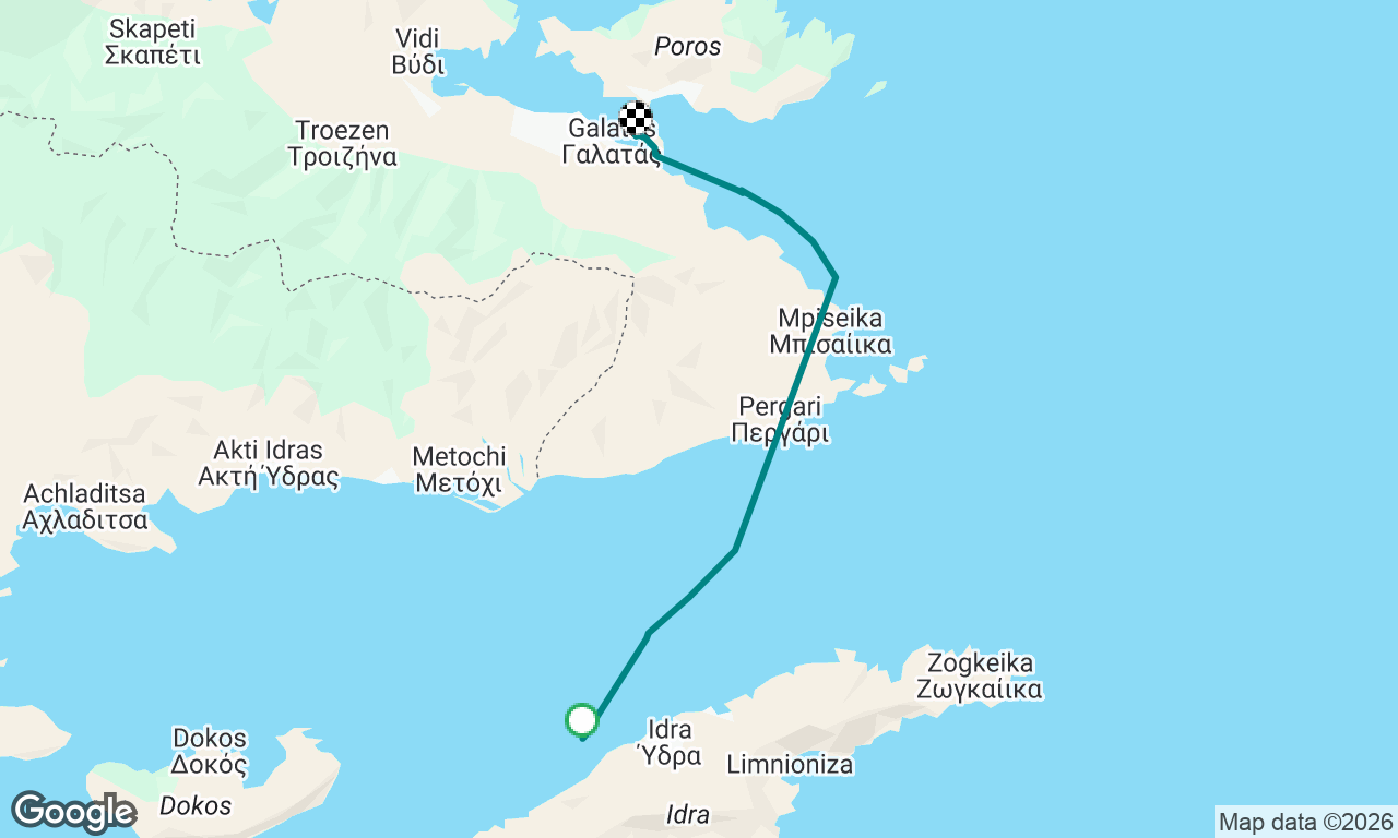 Voyage map