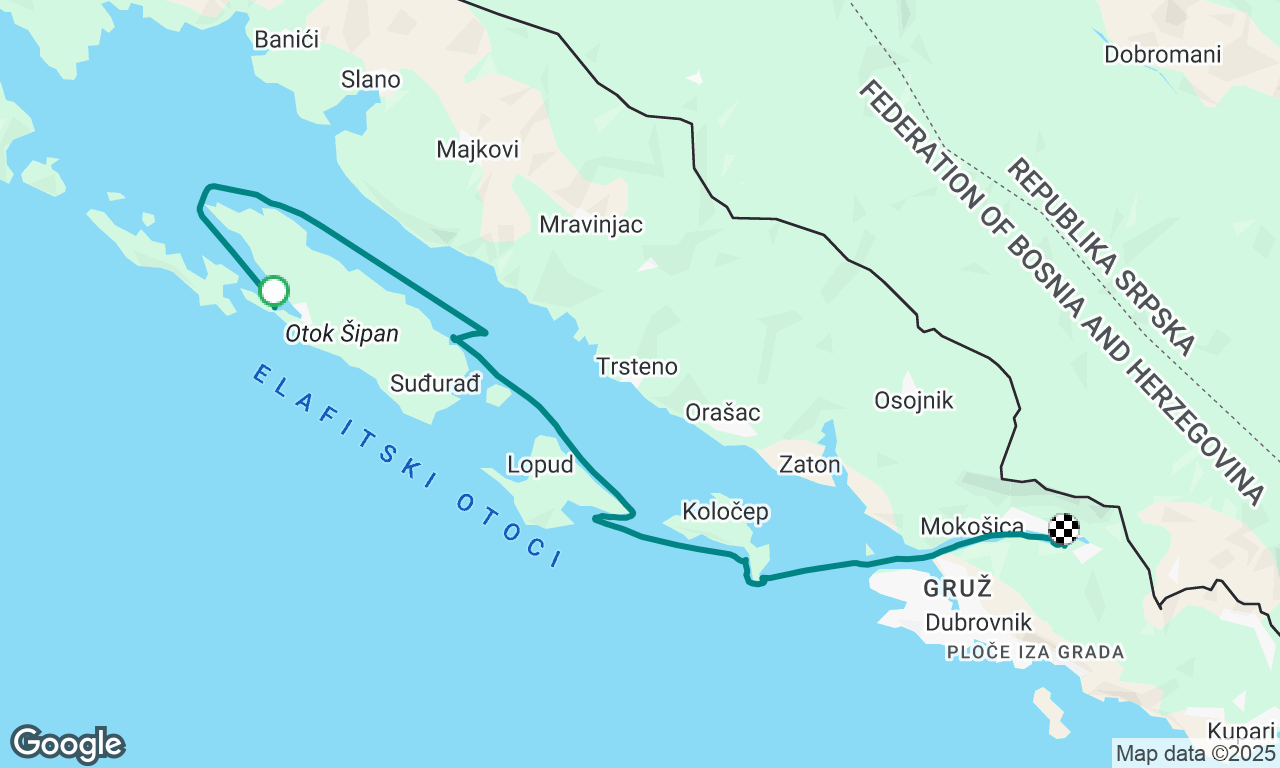 Voyage map