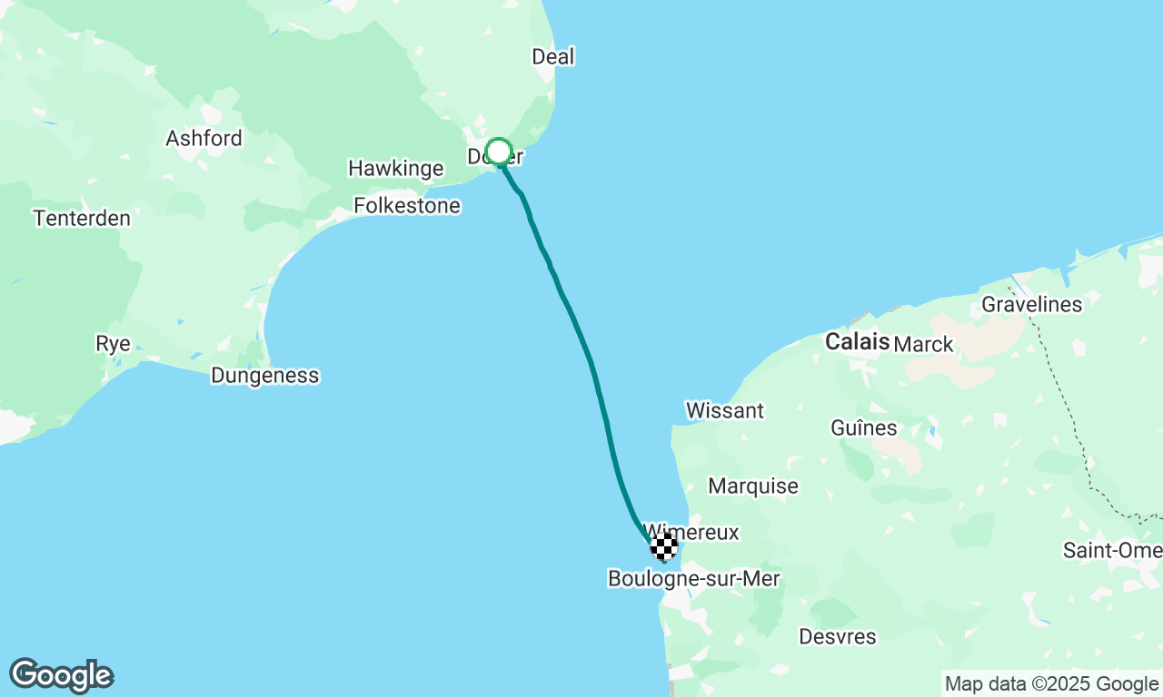 Dover to Boulogne sailink 