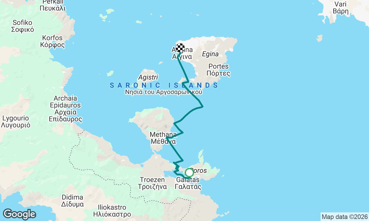 Voyage map
