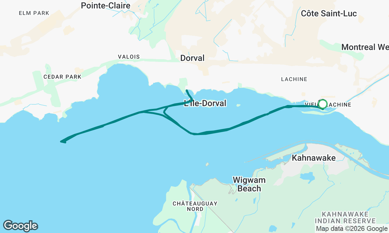 Voyage map