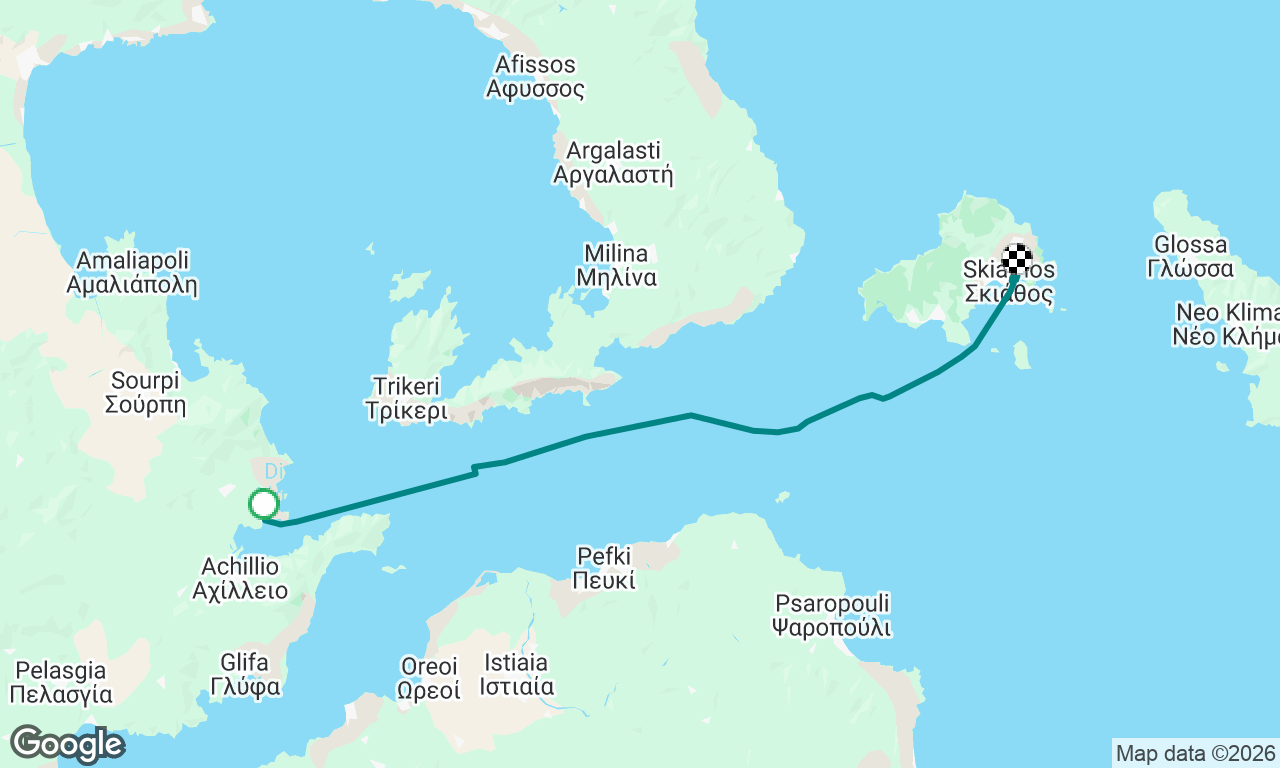 Voyage map