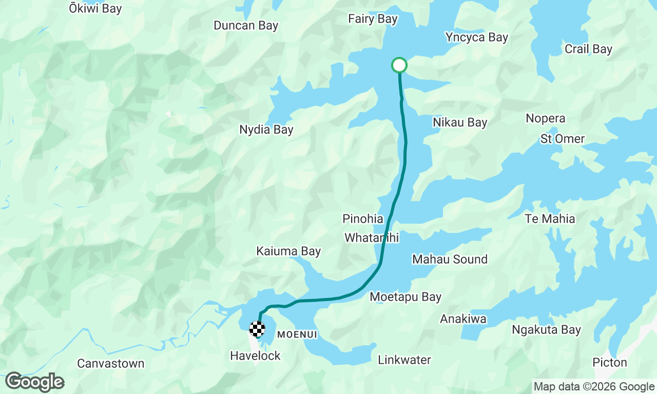 Voyage map