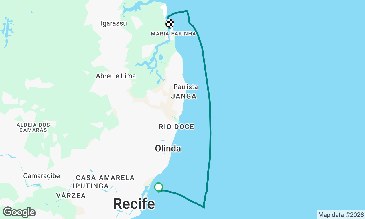 Voyage map