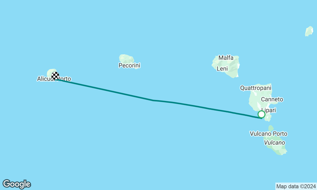 Lipari -> Alicudi