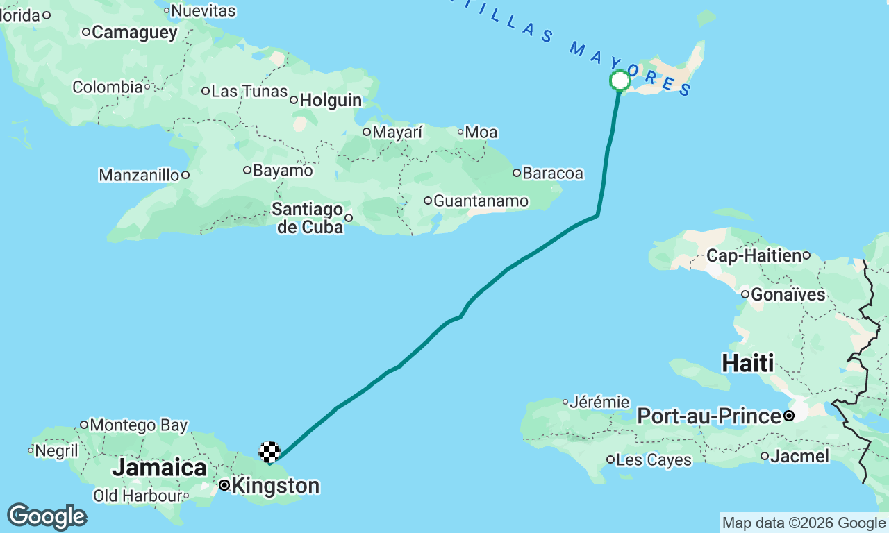 Voyage map