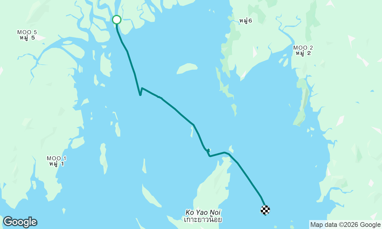 Voyage map