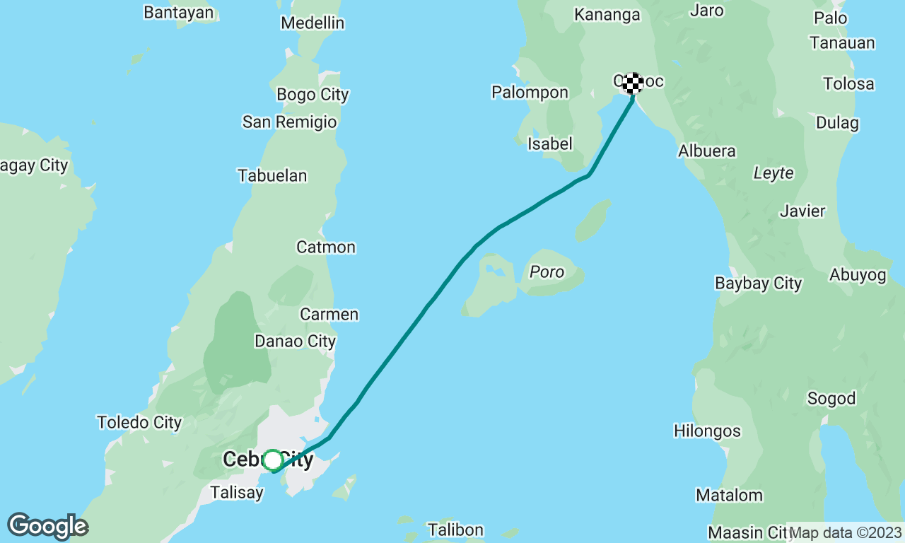 Cebu to Ormoc