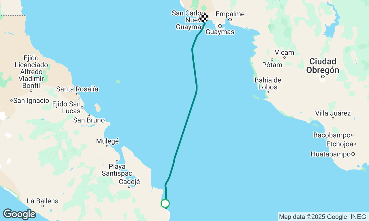 Lintika, Sea of Cortez crossing.