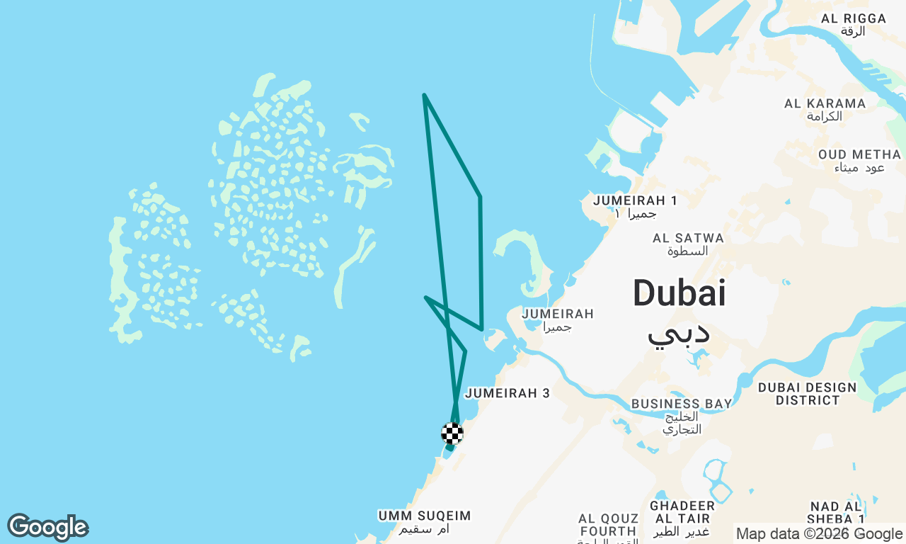 Manually plotted due GPS jamming. 