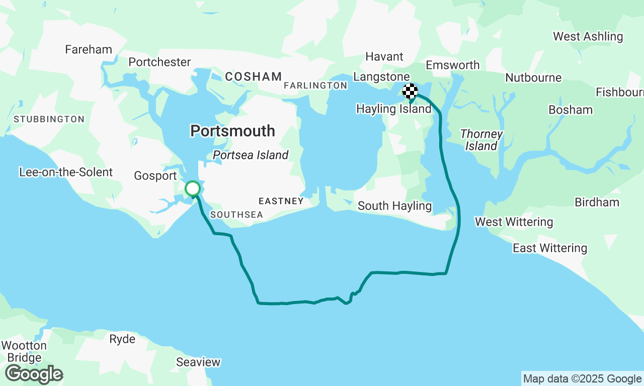 Hasler to Northney Blind Navigation
