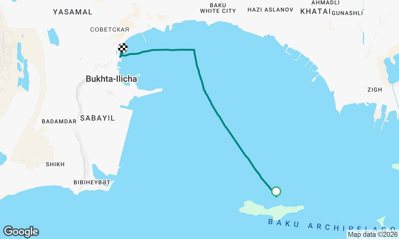 Voyage map