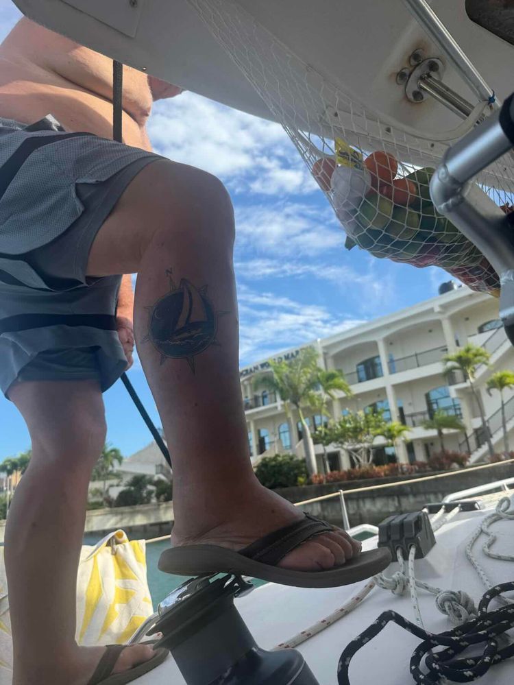 Voyage photo from Up from the Caribbean all the way to Ft Pierce, Fl no stopping 6 1/2 days of sailing