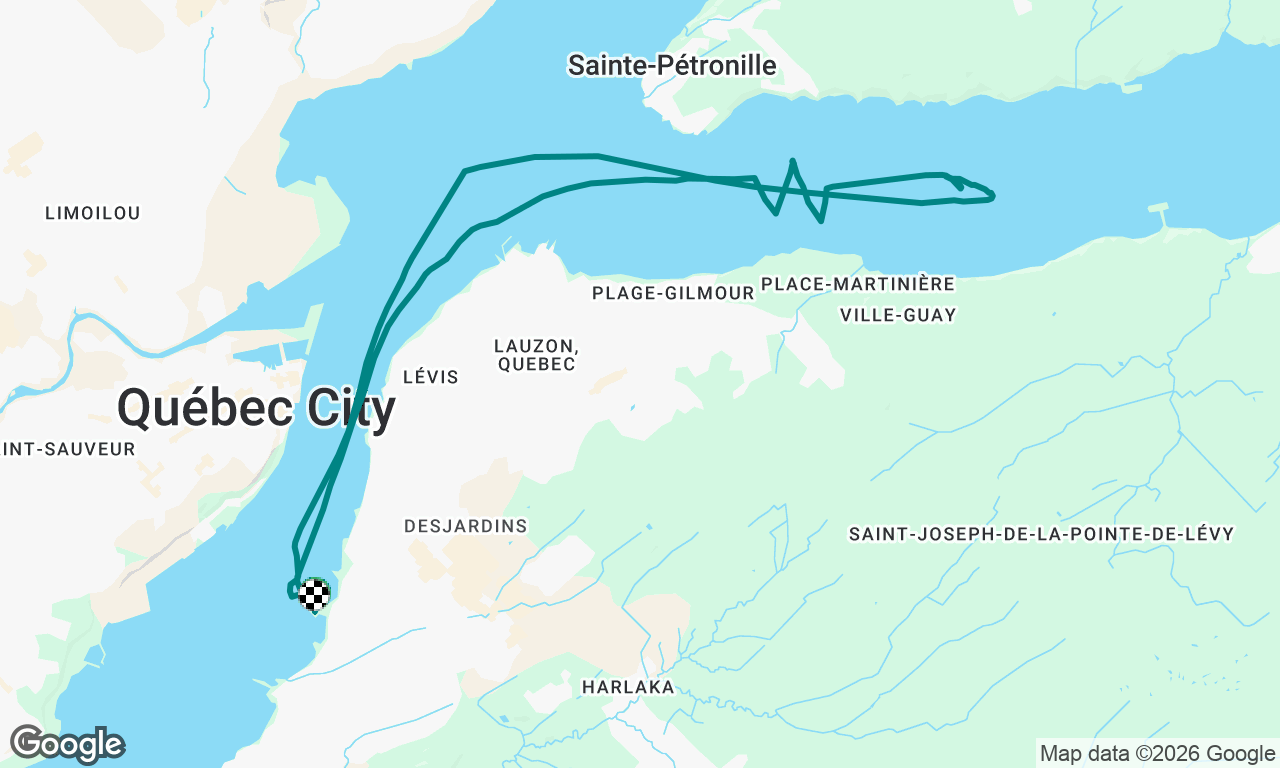 Sortie à voile avec Jean V.  Et Isabelle G.