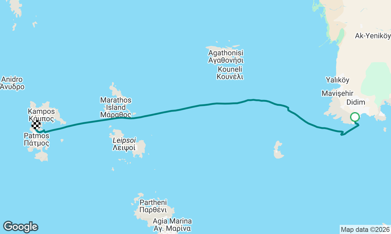 Didim to Corfu - Leg 1