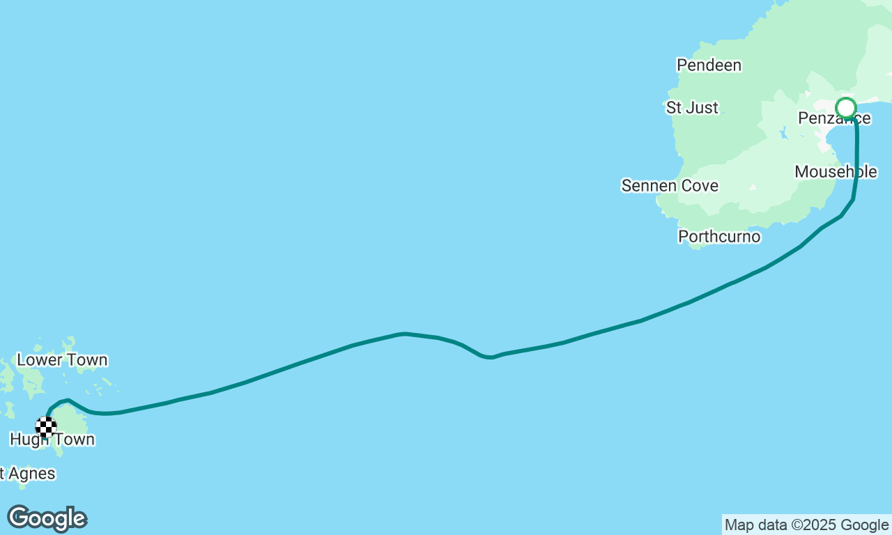 Voyage map