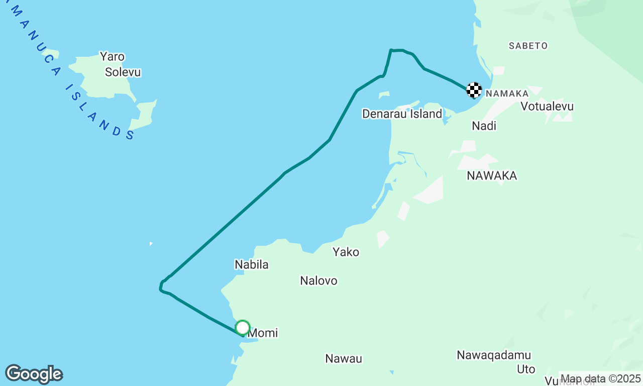 Momi Bay to Wailoaloa beach