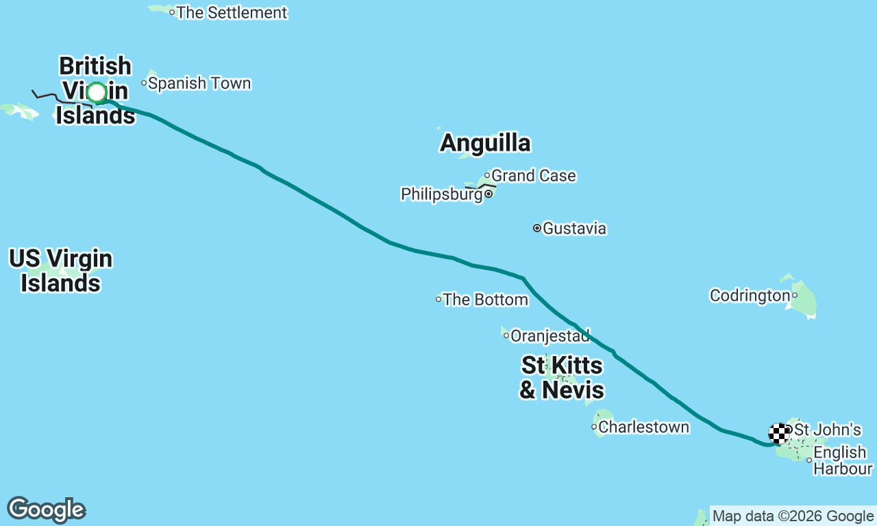 Voyage map