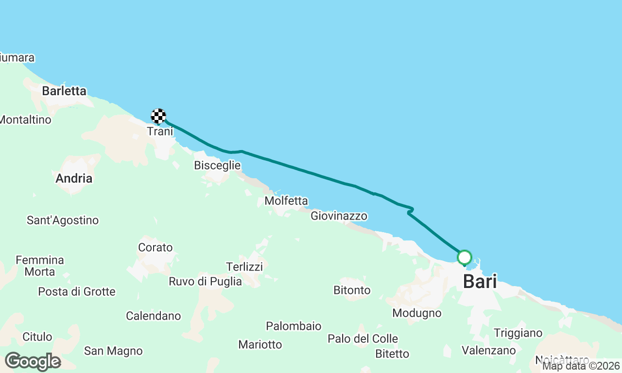 Voyage map