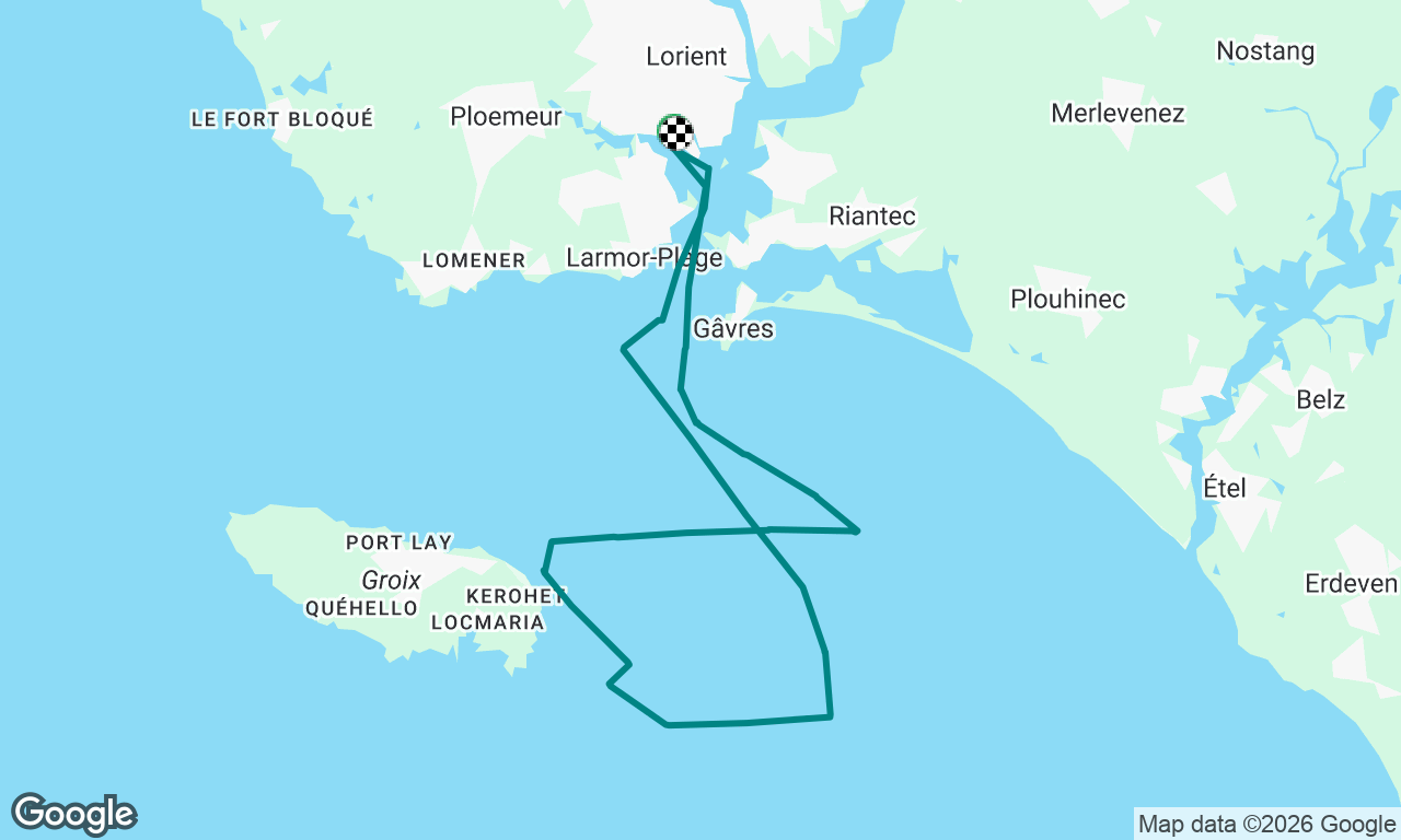 Voyage map
