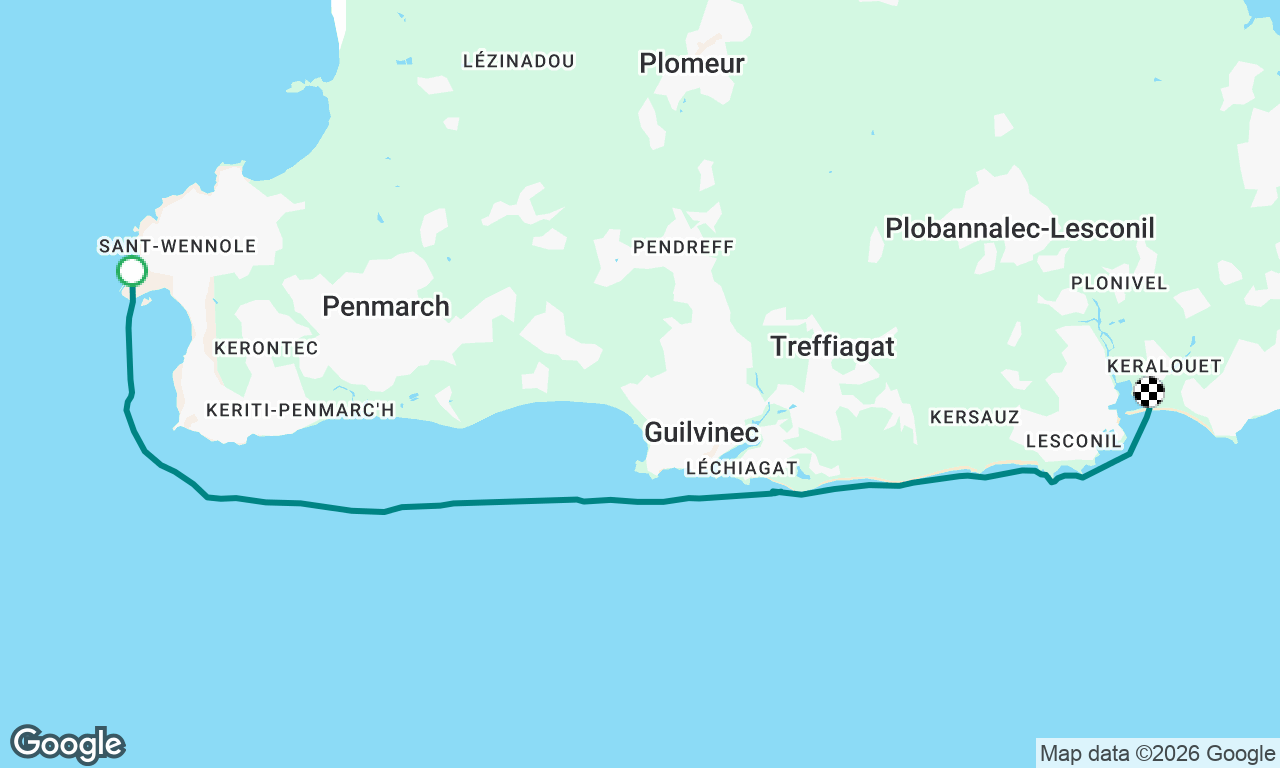Voyage map