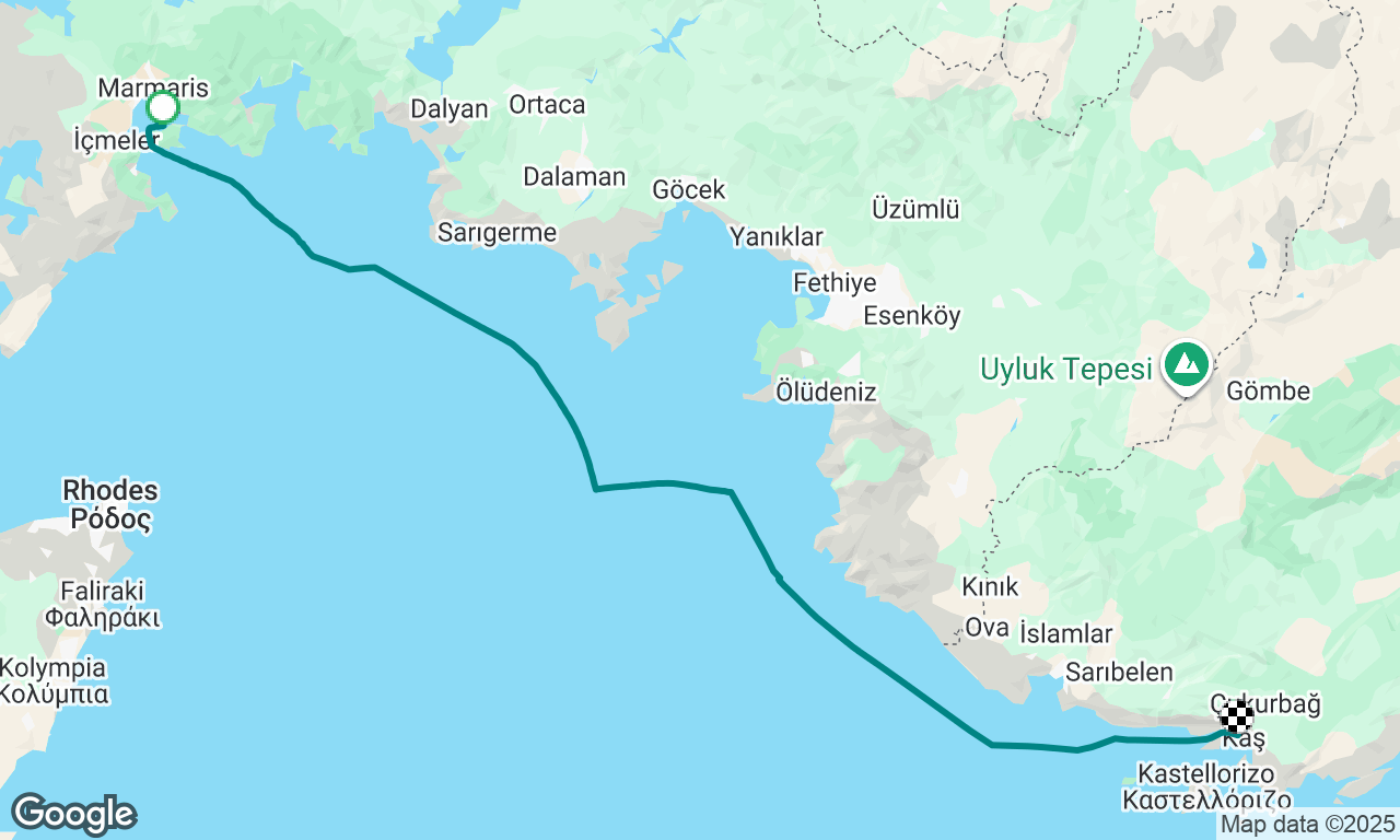 Marmaris - Kas passage