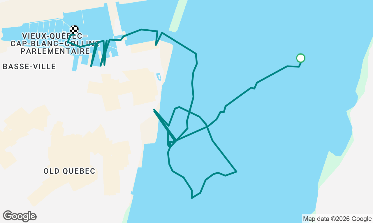 Voyage map