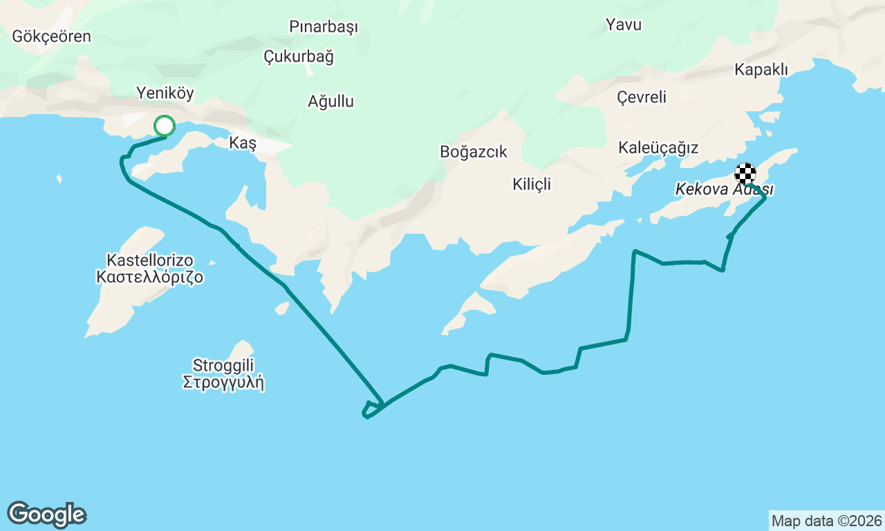 Voyage map