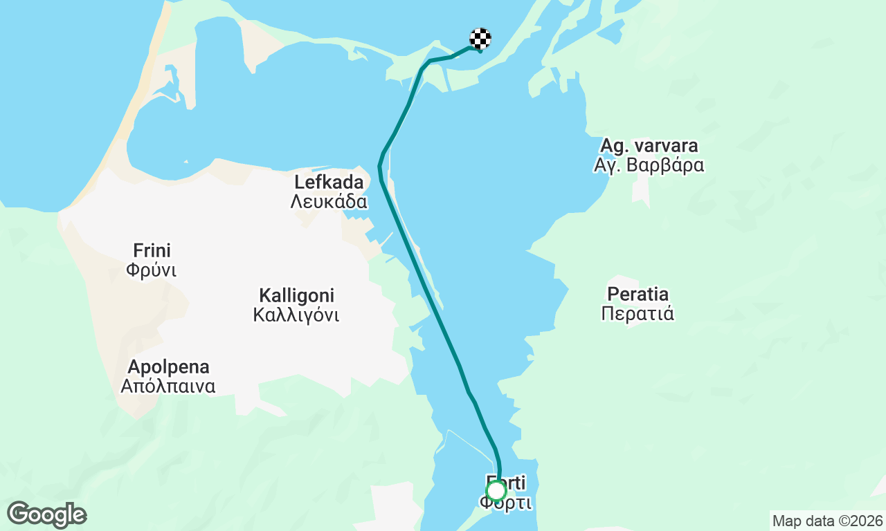 Voyage map