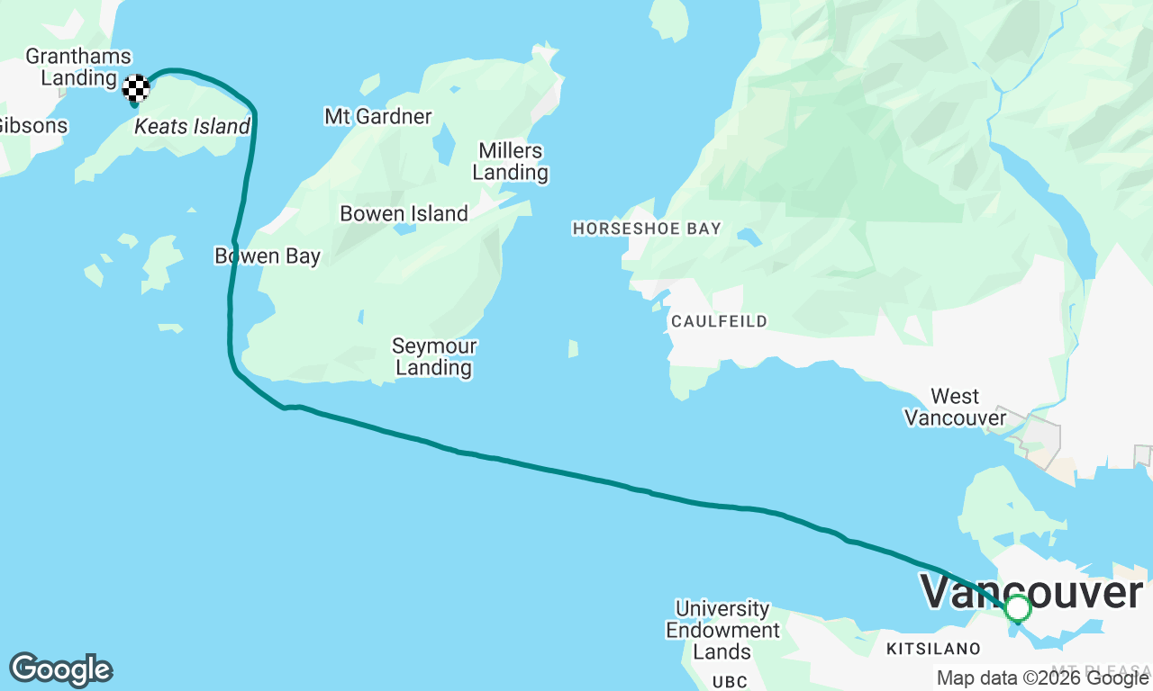 Voyage map