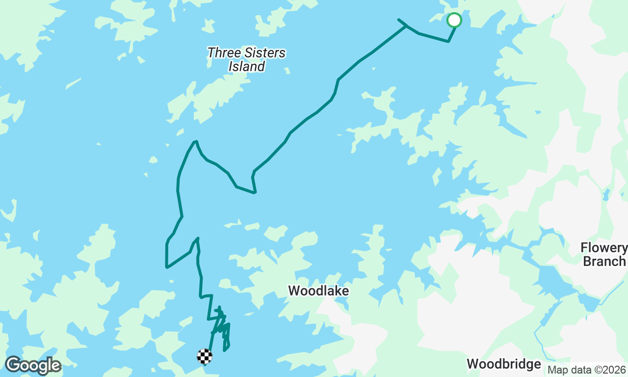 Voyage map