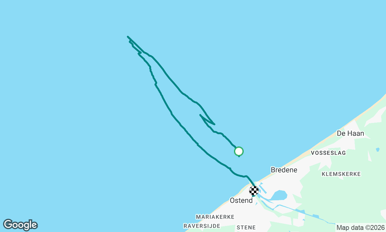 First time sailing on the North Sea