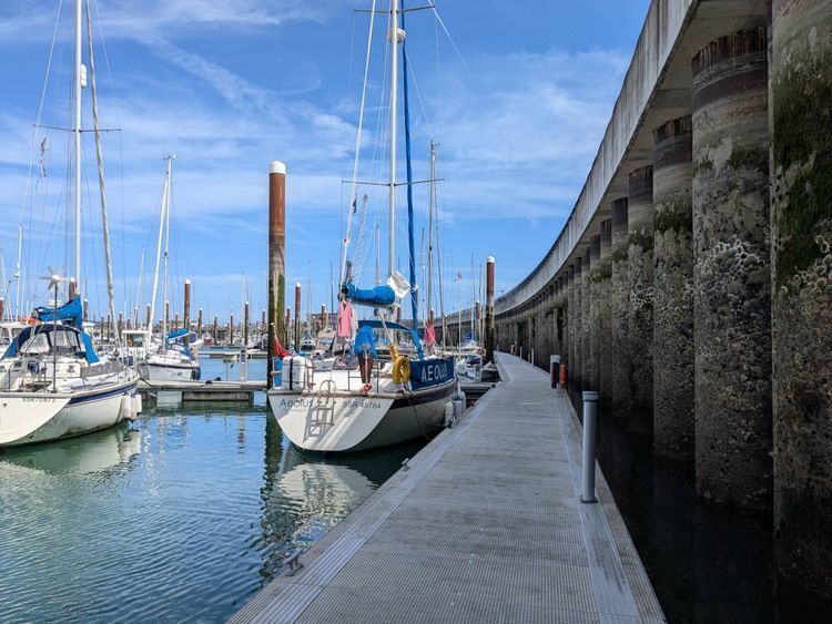 Voyage photo from Nieuwpoort to Dover 