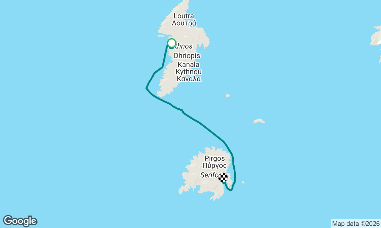 Voyage map