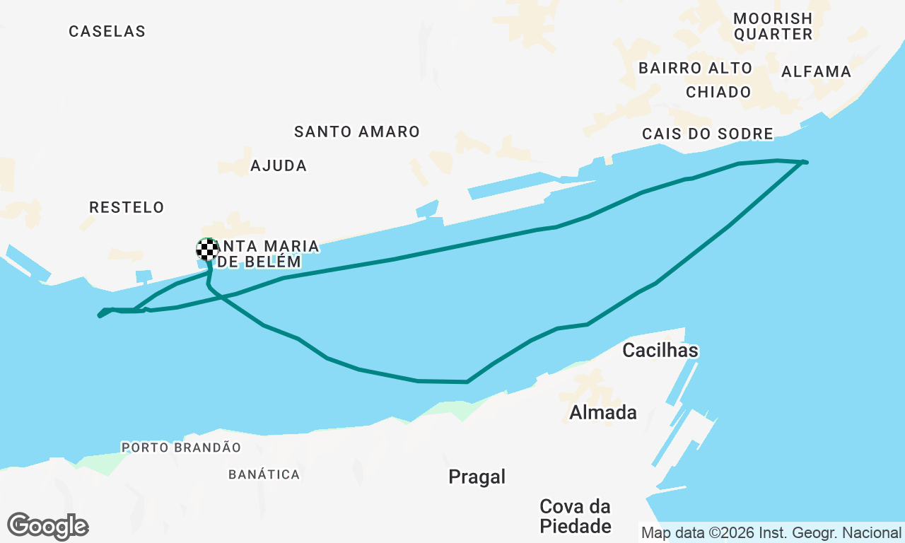Voyage map