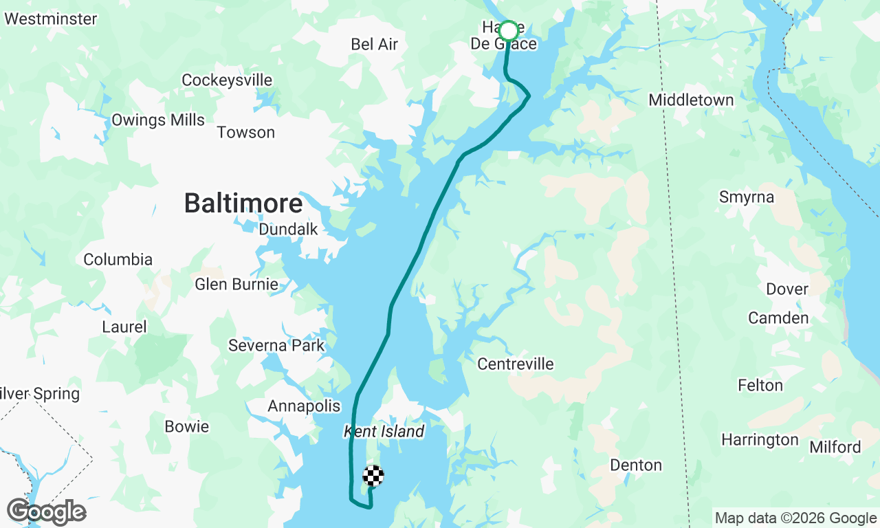 Voyage map