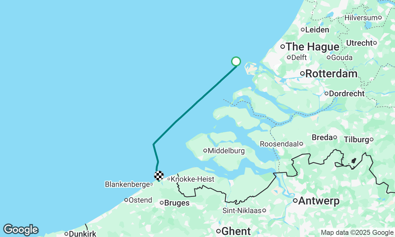 Scheveningen - Zeebrugge