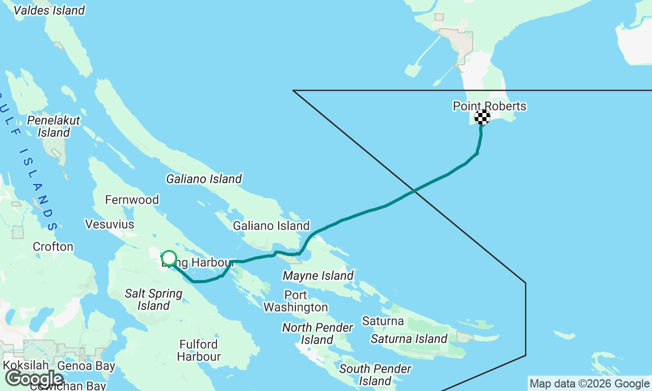 Saltspring to Point Roberts