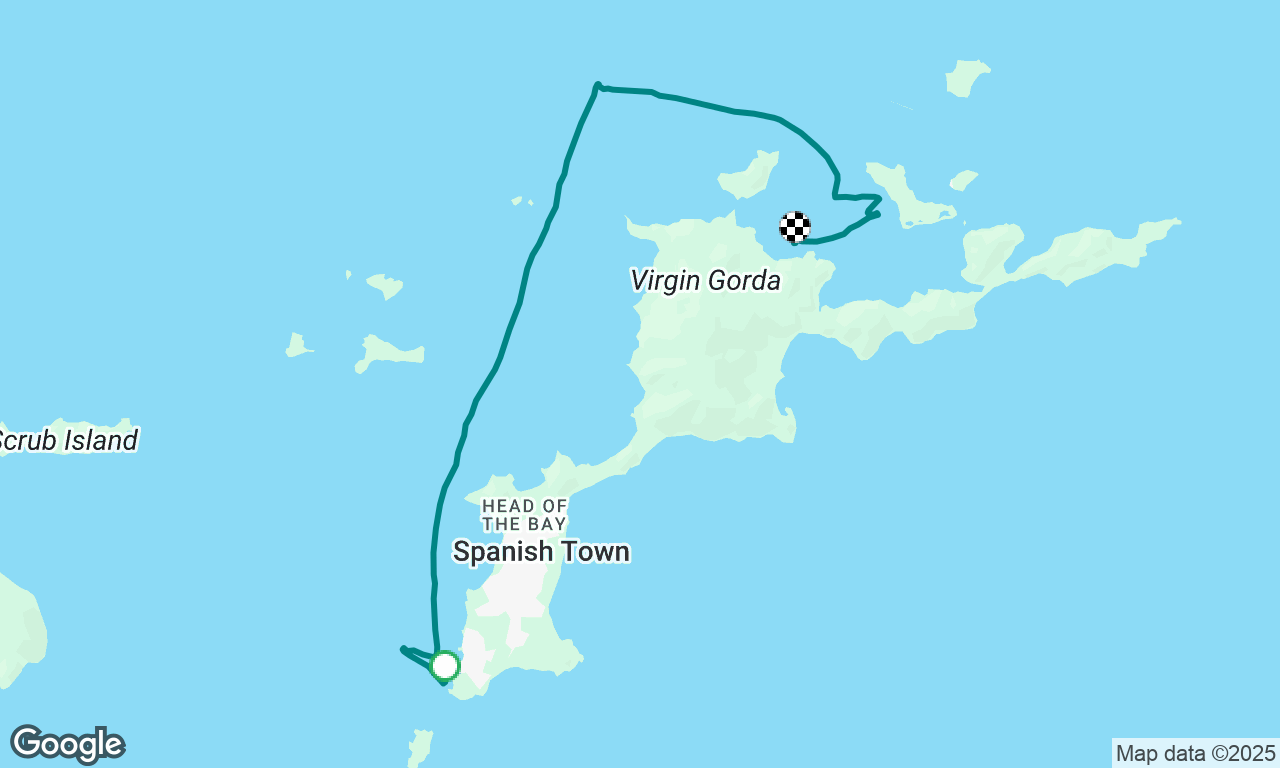 The Baths to Leverick Bay,  Virgin Gorda