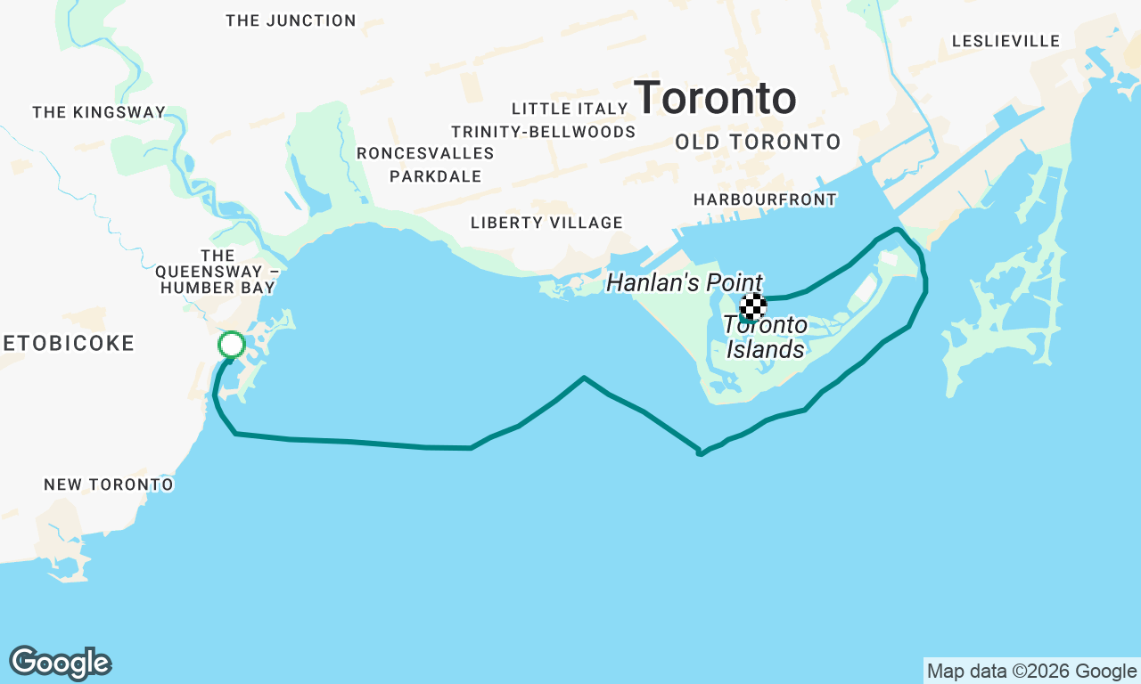 Commodore Sail Day HBSC to Toronto Island Marina