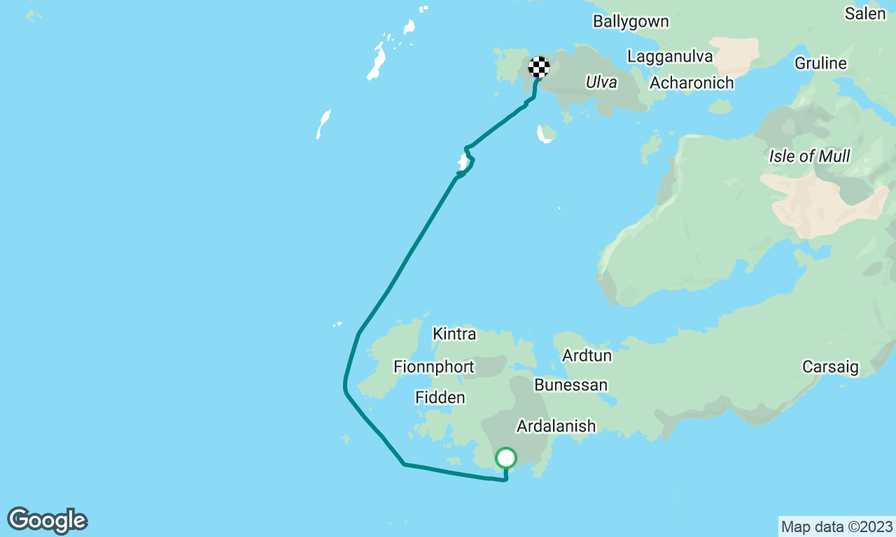 Day 7 Traigh Gheal to Ulva