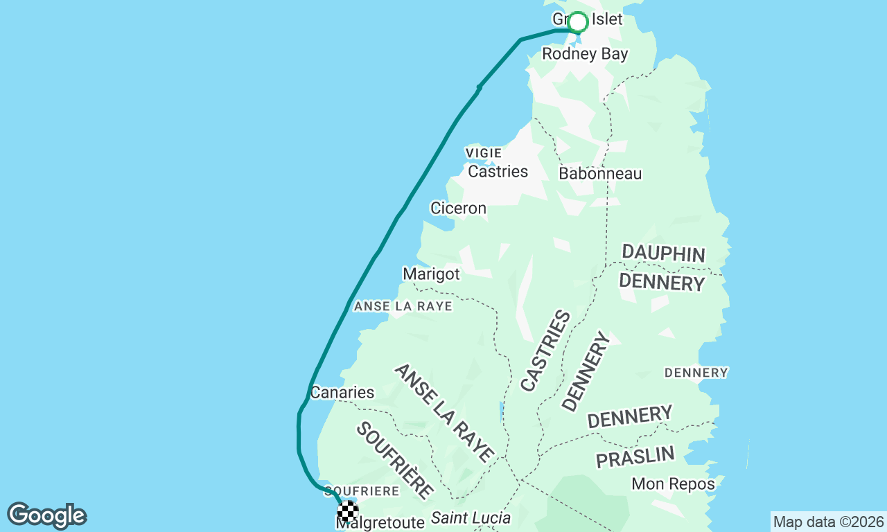 Voyage map