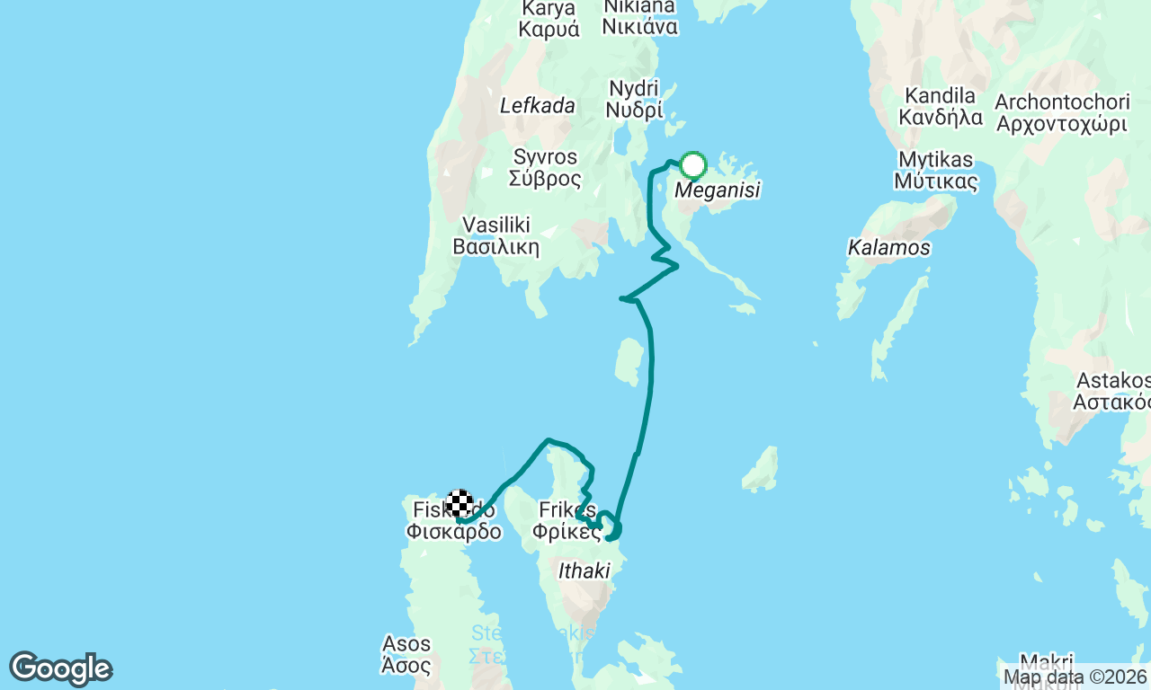 Voyage map