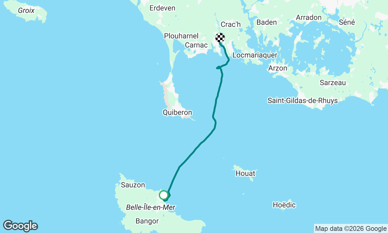 Voyage map