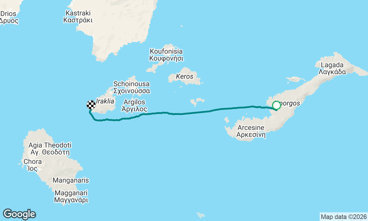Voyage map